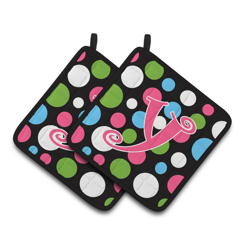 Cuisinier poignée Polka Dots, Y