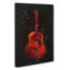 Abstract Guitar - Wrapped Canvas-56640867