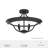 Perch Point 4 Light Semi Flush Mount-78567044