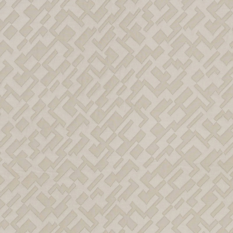 Tissu satiné salon matelassé, Calcaire