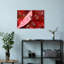 Red Ladybug Bubbles Abstract Vibrant Ladybug Nature Landscape Wall Art Print by Thierry Dufour - Print-816030716