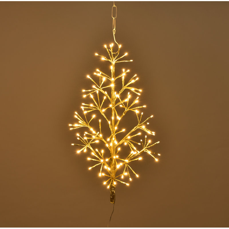 Décoration de fenêtre à del 144 lumières de l’arbre