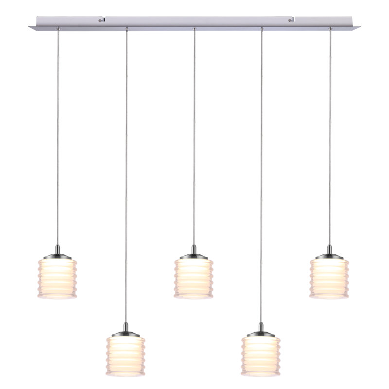 Boley 5 - Light Cluster Pendant, Nickel