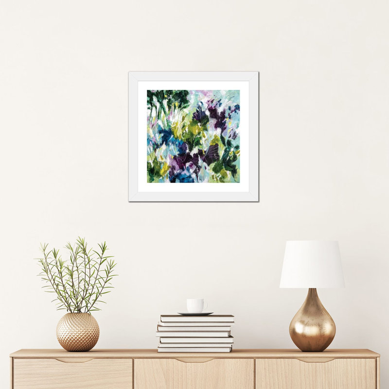 « Nature Imprints III » par Cristina dalla Valentina, impression d’art graphique, H 16 po x l 16 po x p 1 po, Blanc