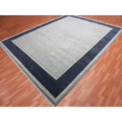 Vilja One-of-a-Kind 12'2" X 15'3" New Age Area Rug in Blue