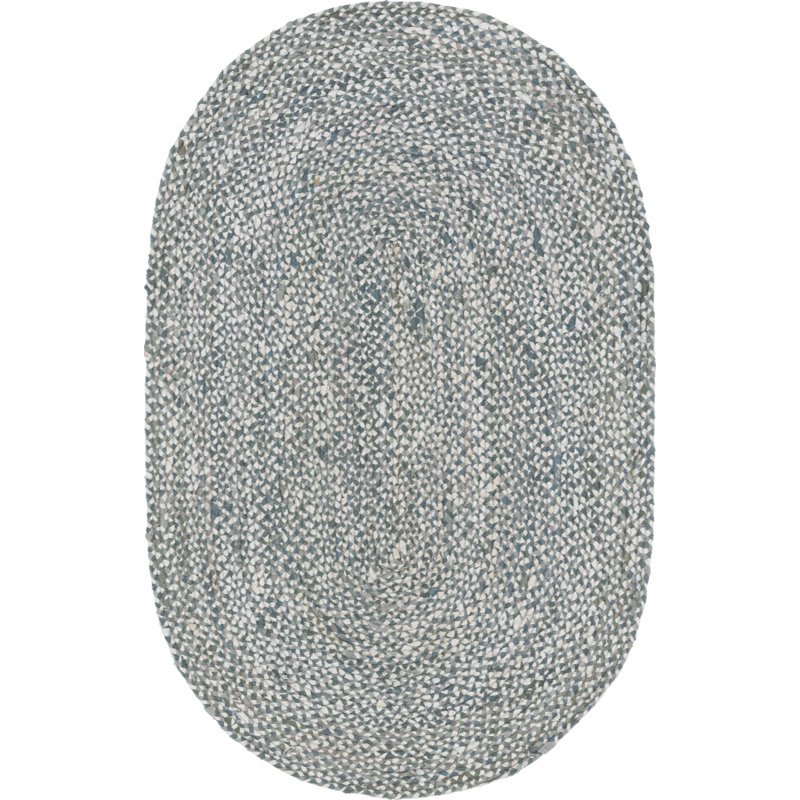 Barlet Cotton Indoor Rug, Oval 5'1" x 8'