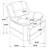 Living Room Chair Bedroom Chair Sofa Chair Upholstered Armchair Modern Accent Chair