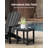 HIPS Small Square Outdoor End Table-1004916355