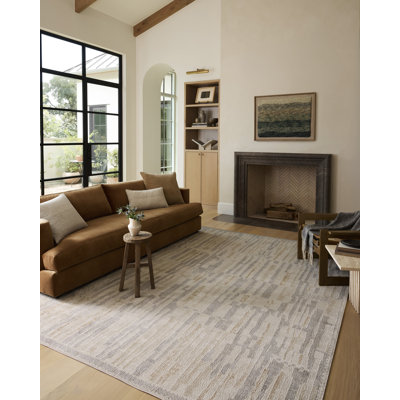 Tapis Loloi Roxie Naturel / Sable