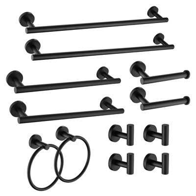 12 - Piece Bathroom Hardware Set
