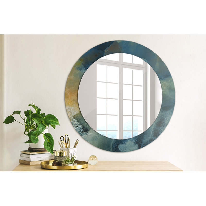 Huldar Glass Flat Wall Mirror