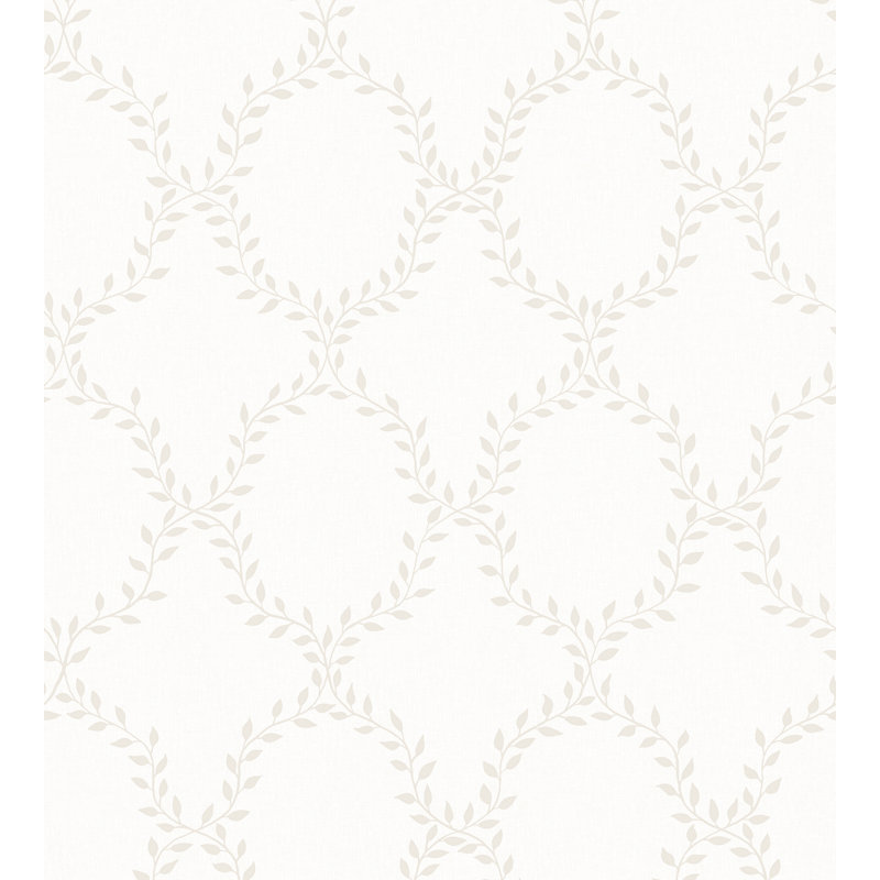 Villa Dalaro 2 Geometric Wallpaper Roll by Hanna Wendelboo-Hansson, Eggshell