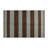 HorizontalStripes Brown Indoor and Outdoor Area Rug-49179965