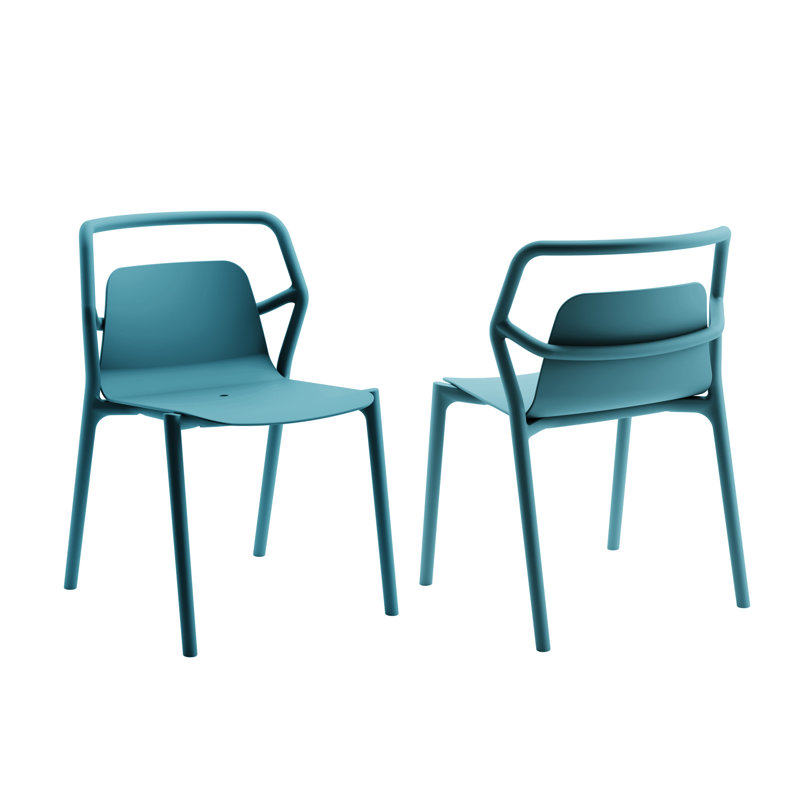 Chaise d'appoint Aspin, Sarcelle