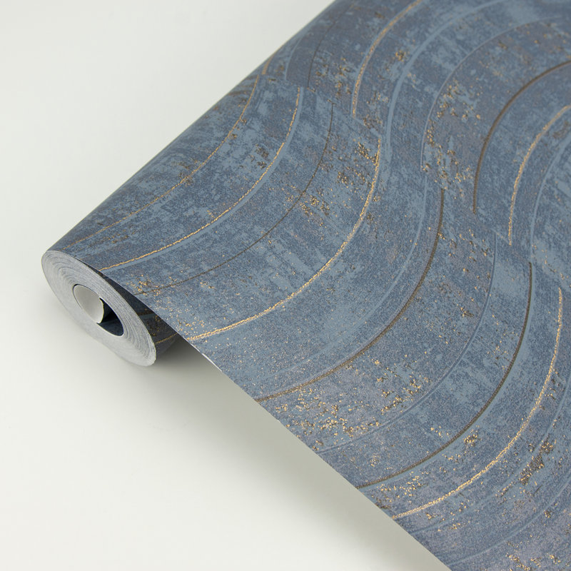 Abstract Roll, Blue