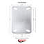 4 Inch Heavy Duty Top Plate Rubber on Steel Rigid Caster with Ball Bearing SCC