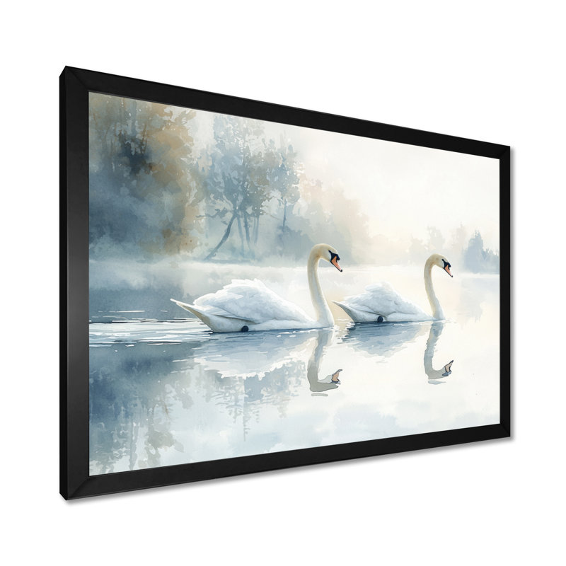 Drizzt - Animals Large Wall Art, 30" H x 40" W, Single Picture Framed, Black