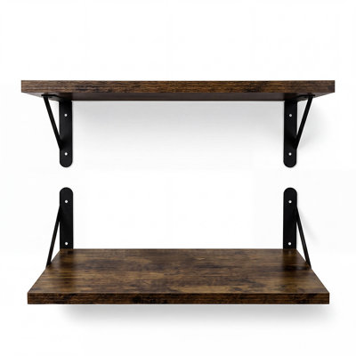 Chipboard,Metal Floating Shelf