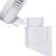 Ventilateur mural de 8,5 po, ventilateur suspendu oscillant avec télécommande, flux d'air puissant de 10 pi, moteur à courant continu, 4 vitesses et minuterie, inclinaison verticale automatique de 90 ° horizontale et manuelle, idéal pour la maison, le bureau, le véhicule récréatif