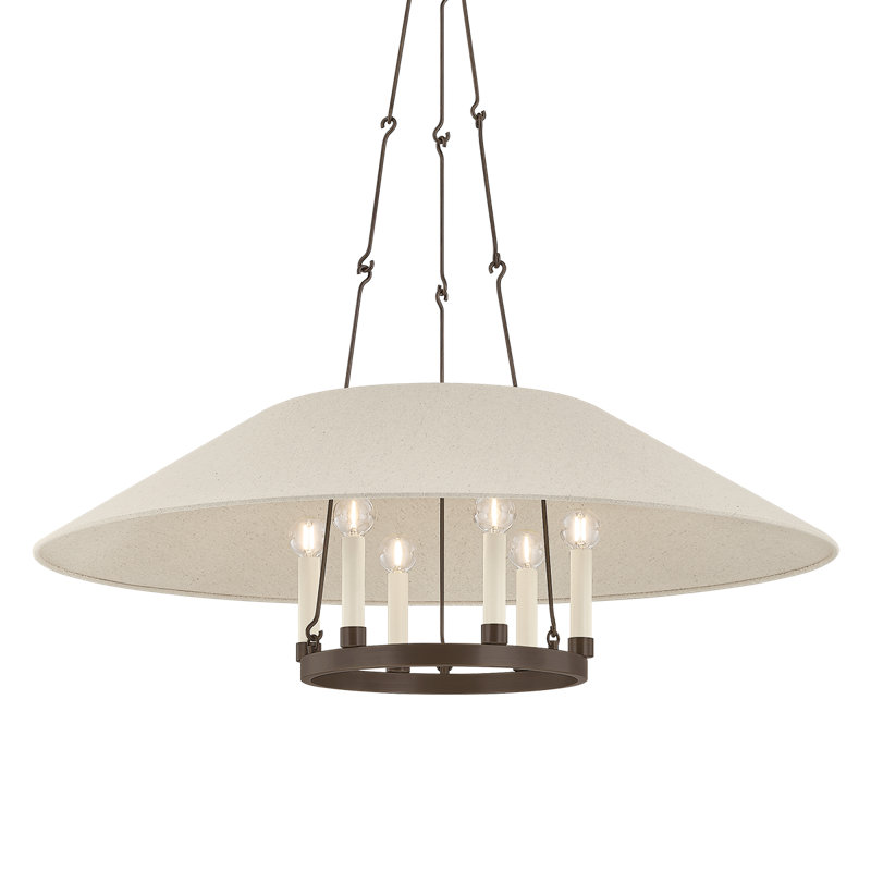 Archive Chandelier by Lauren Liess x Troy, Bronze