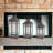 Traditional Black Metal Lantern (Set of 3)-744060390-744060391
