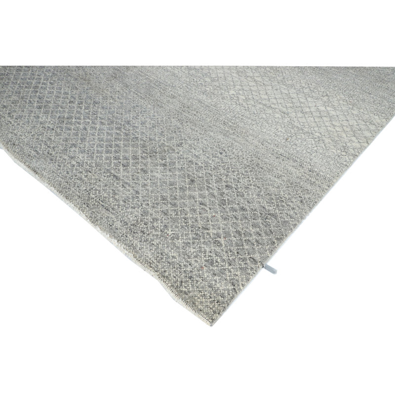 South Sea Wool Geometric Area Rug, Rectangle 9' x 12'