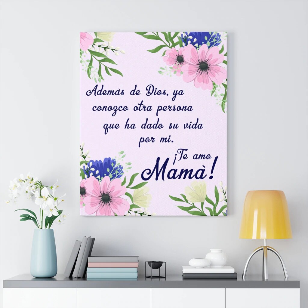 I LOVE YOU MOM IN SPANISH TE AMO MAMA  Throw Blanket for Sale by