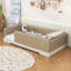 Lit rembourré Montessori avec garde-corps amovibles et lattes robustes-120285941-120285943
