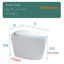 Toilette intelligente avec bidet intégré-106374415
