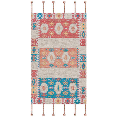 Joppatowne Hand Loomed Wool Southwestern Rug