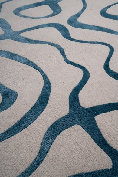 Ken Fulk Sonic Wave Area Rug, Rectangle 6' x 9'