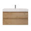Meuble-lavabo mural simple de 42 po Carnetta-1835715403