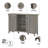 Pernell Freestanding 3 - Hook Coat Rack-222649725