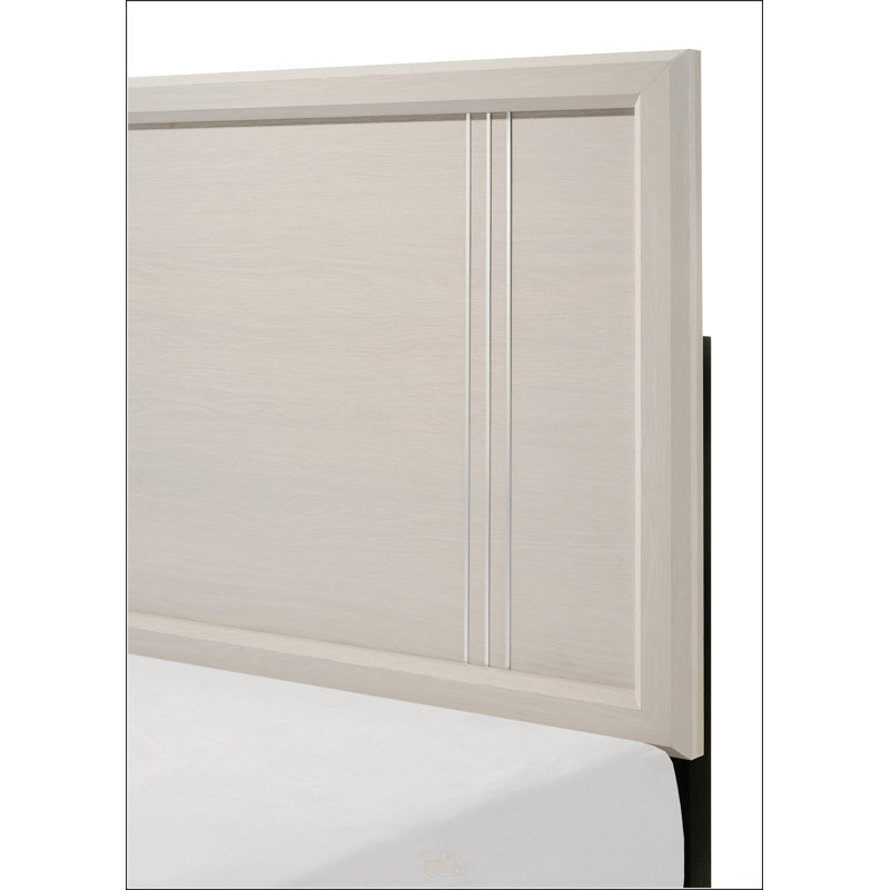 Contemporary Panel Bed, King