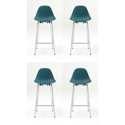 Counter Stool with Metal Frame