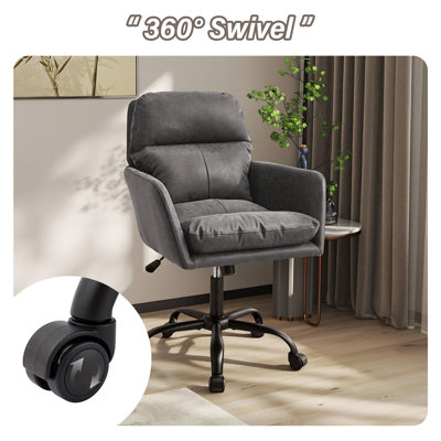 Chaise de bureau rembourrée Modern