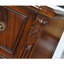 Table de chevet en bois massif brun