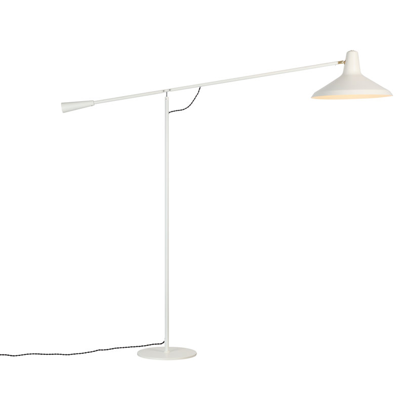Cantelevor 68.9'' Swing Arm Floor Lamp, White