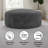 Big Round Faux Fur Bean Bag Chair-118602422