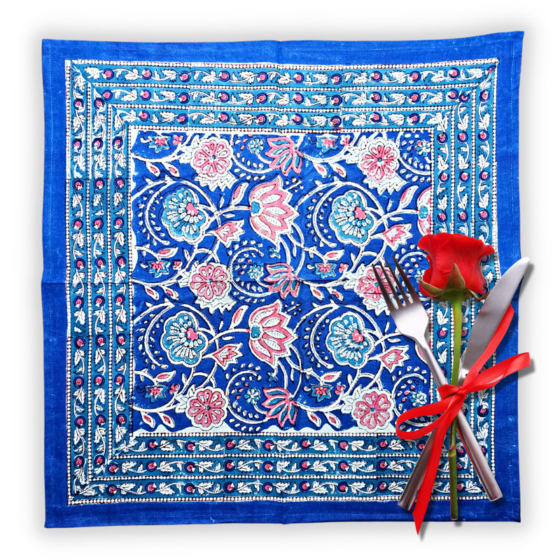 Ensemble de quatre serviettes en coton Donicia