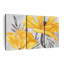 Impression sur toile, "Oriental jaune coquelicots"-98865769