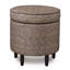 Roxanne Round Ottoman