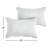 Lorena Striped Outdoor Reversible Throw Pillow-748514022