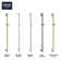 Rainshower 36-Inch Slide Bar with Adjustable Handheld Shower Head Holder