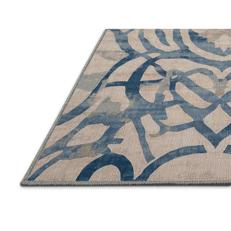 Tapis gris lavable à la machine, Tapis de couloir 2 pi x 5 pi