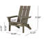 CHAISE ADIRONDack ZUMA