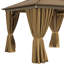 Pavillon de jardin en aluminium l 10 pi x P 10 pi-95914373-95914372
