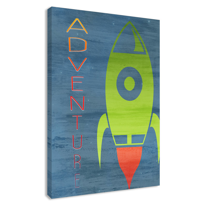 Space Explore 2, impression sur papier, H 36 po x l 24 po x P 1,5 po, Canevas