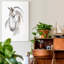 « Watercolor Equine Study II », reproduction d’art sur toile tendue-1739716633
