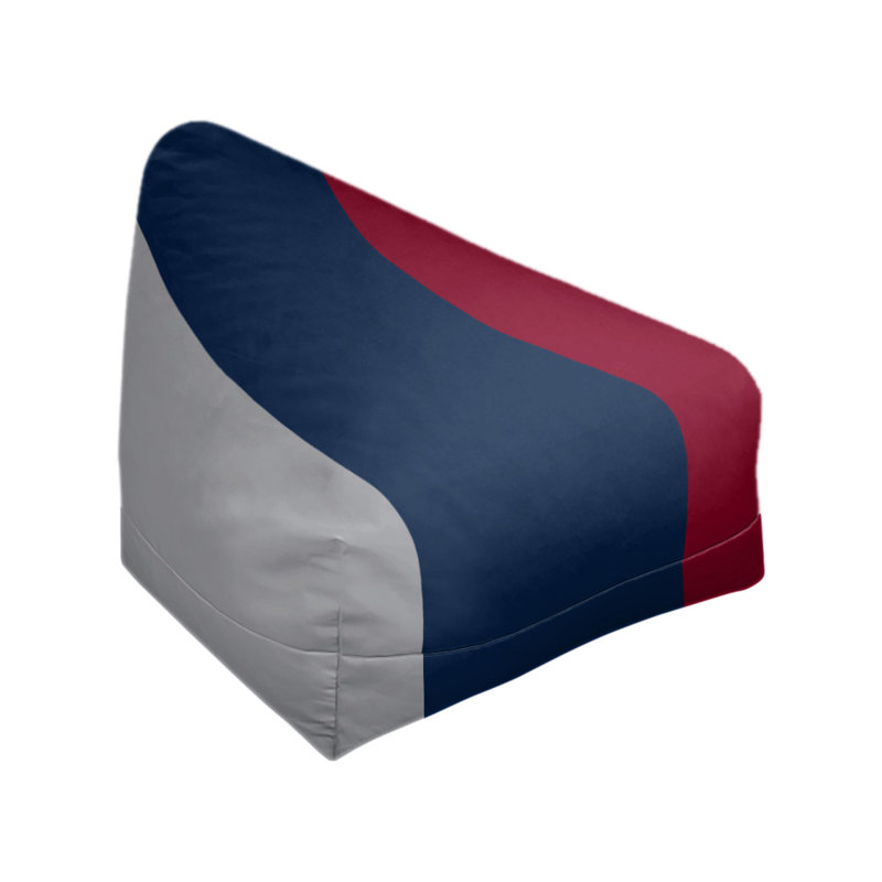 Sac de pois classique, H 30 po x l 27 po x P 27 po, Argent / bleu nuit polaire / rouge